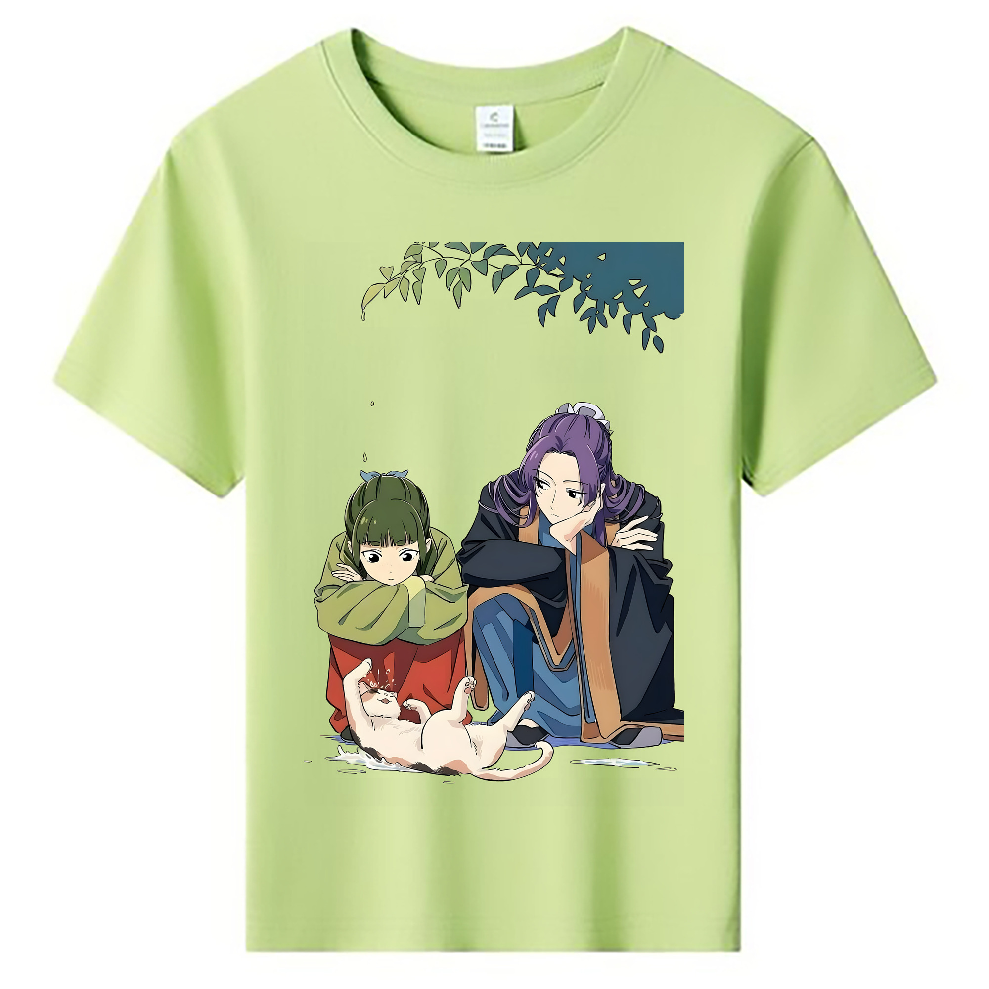 （画像用） 薬屋のひとりごと The Apothecary Diaries 綿100％キッズTシャツ（フロントプリント）
